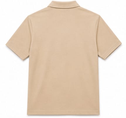DARA Signature Polo- Sand Beige