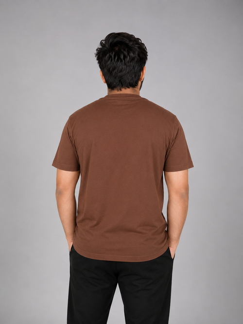 DARA Essential Tee - Cocoa Brown
