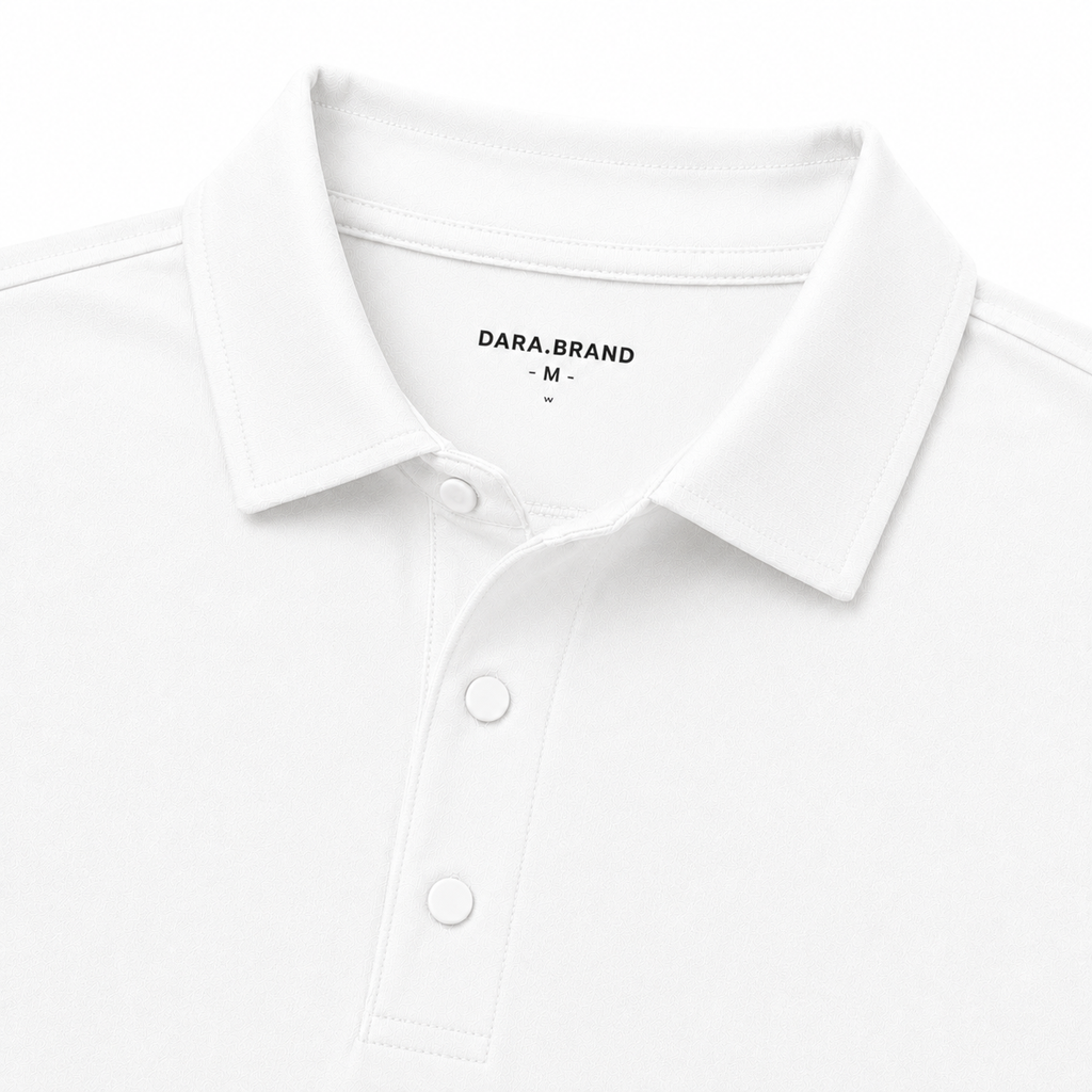 DARA Signature Polo - White