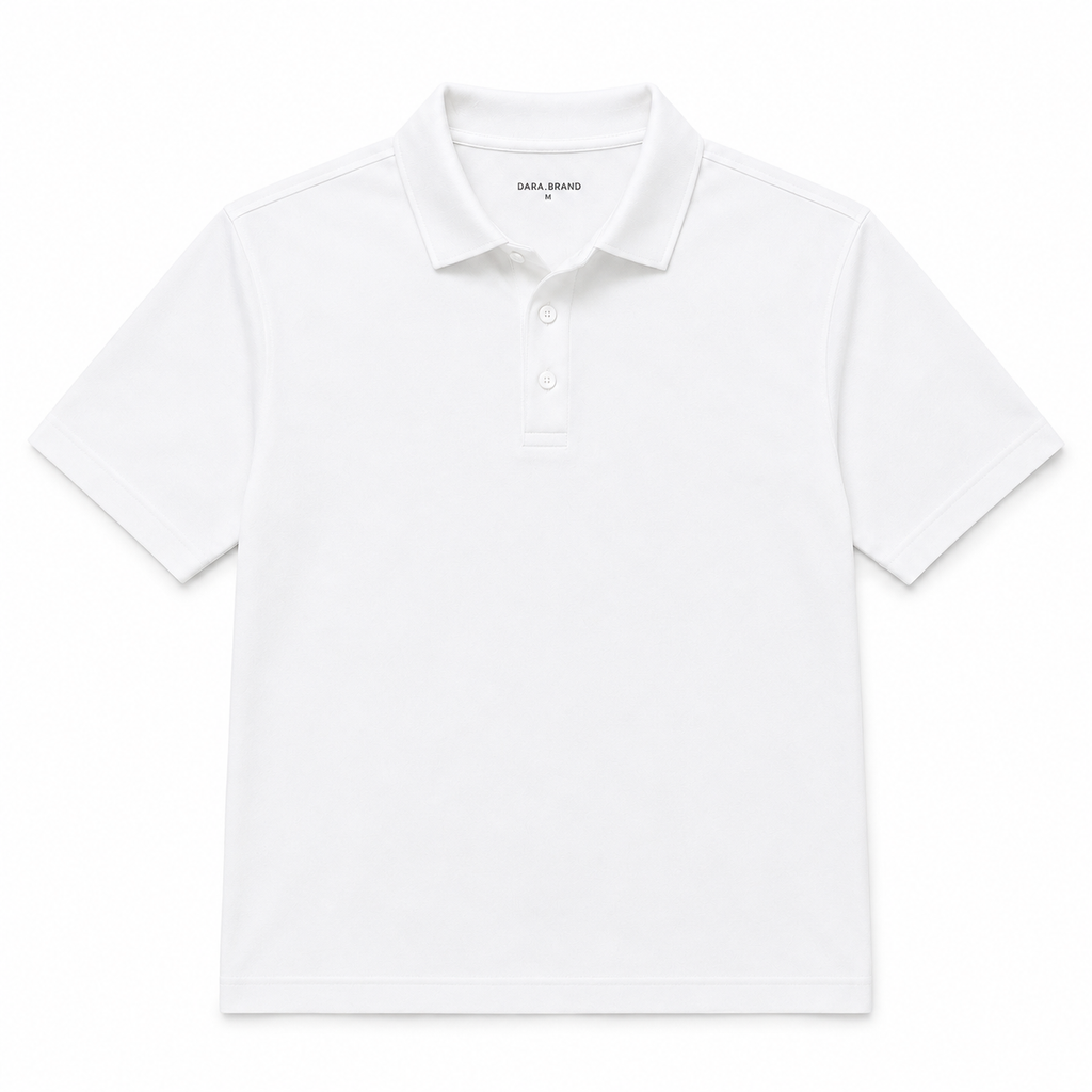 DARA Signature Polo - White