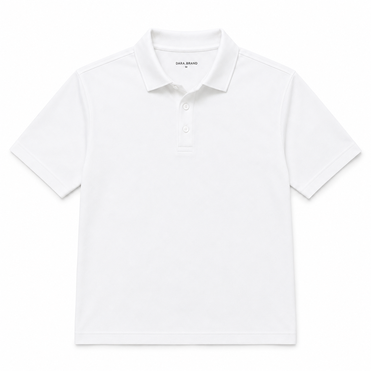 DARA Signature Polo - White