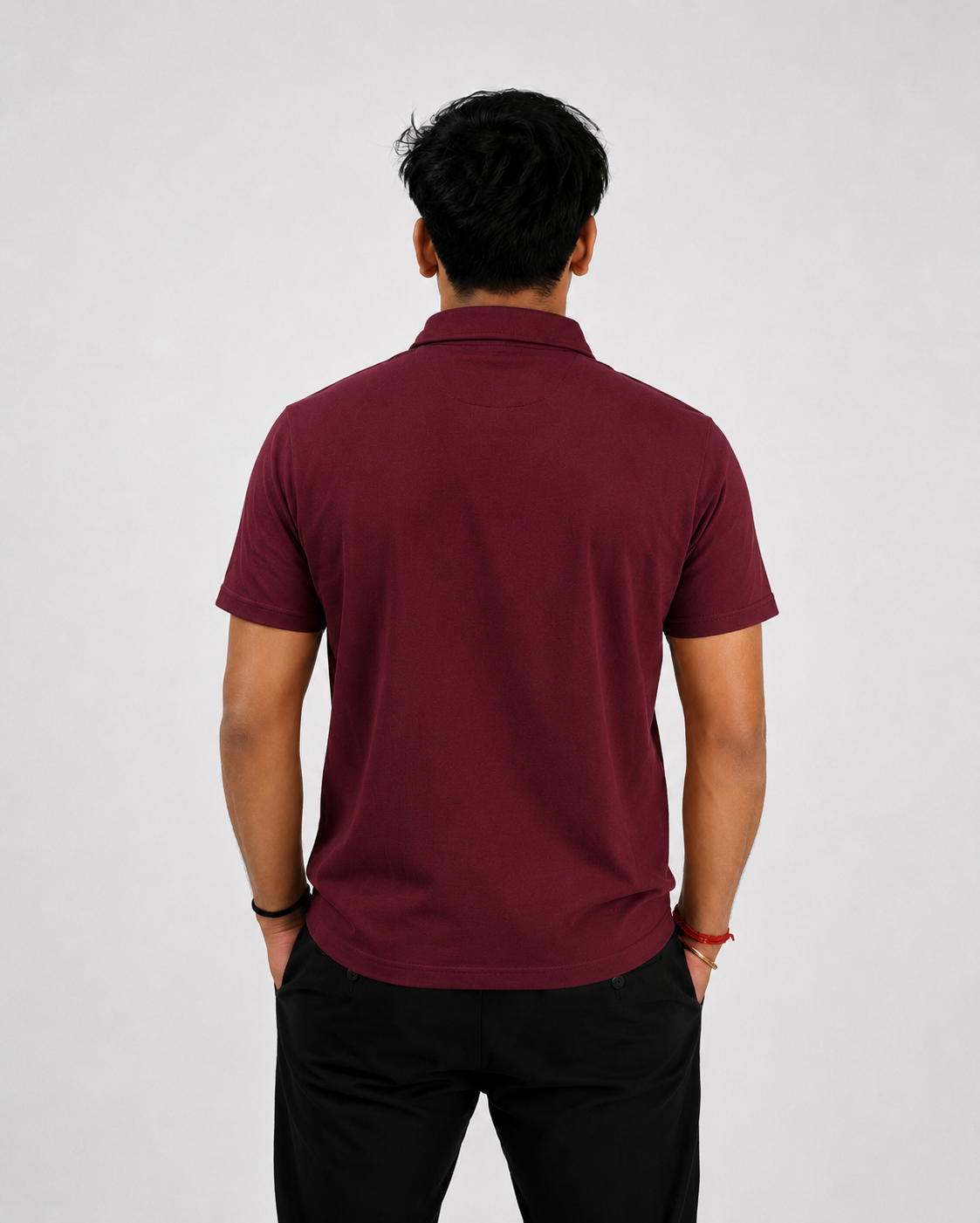 DARA Signature Polo - Royal Maroon