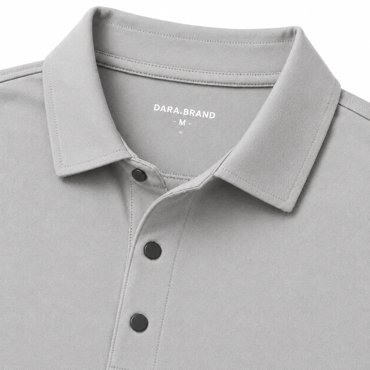 DARA Signature Polo - Light Grey