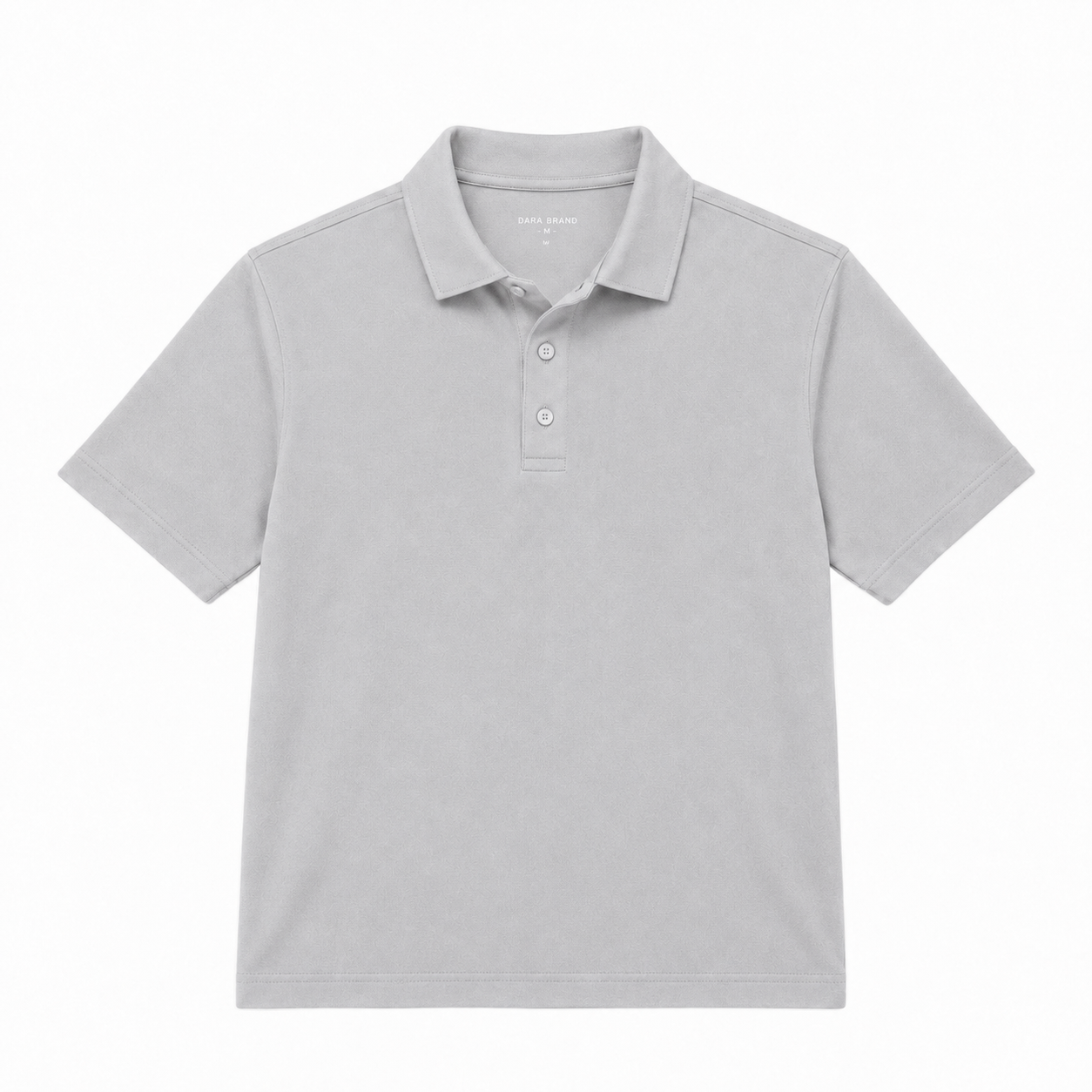 DARA Signature Polo - Light Grey