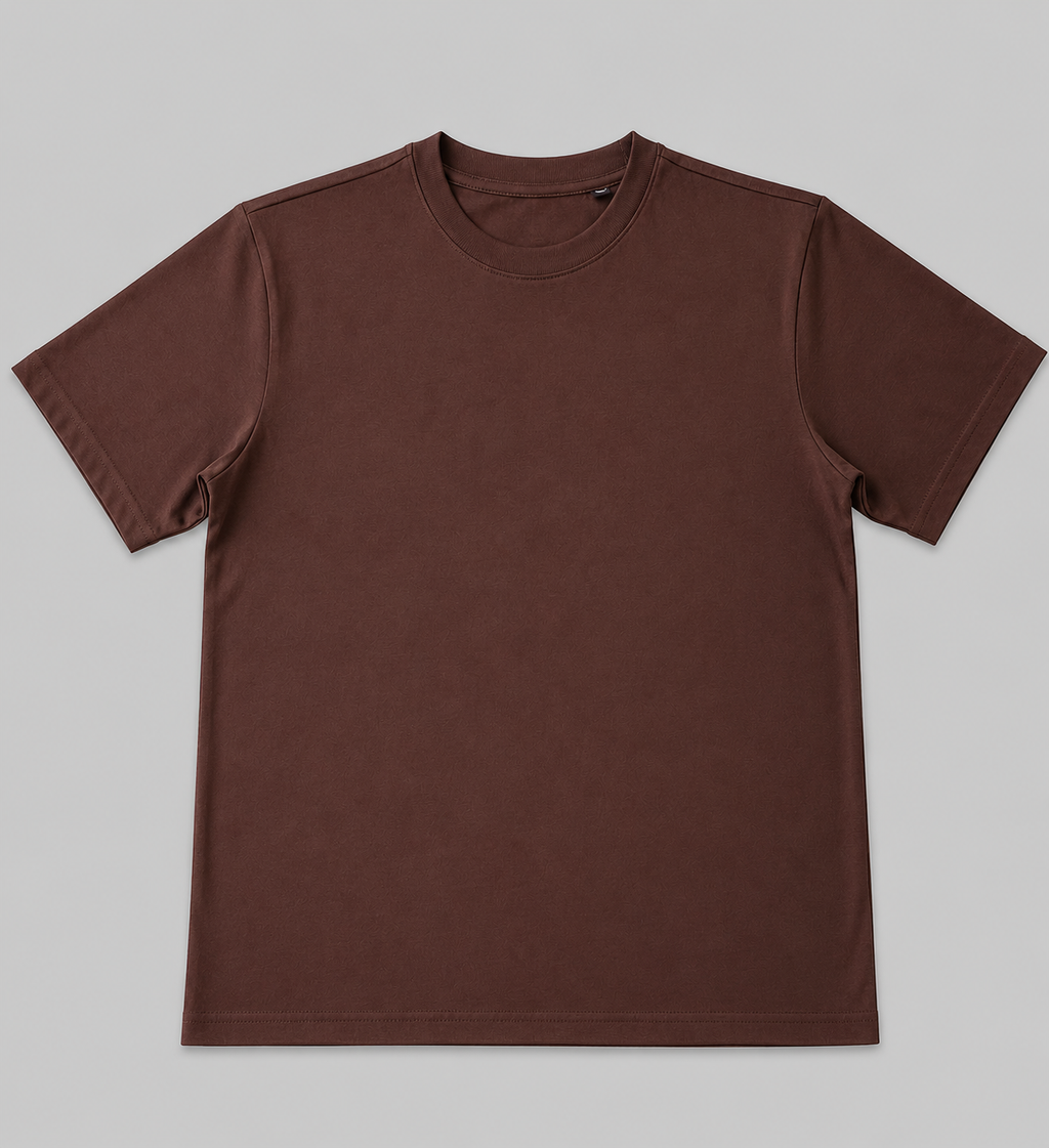 DARA Essential Tee - Cocoa Brown