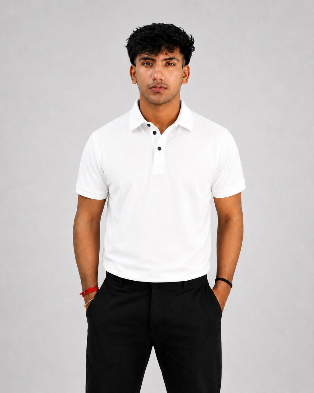 DARA Signature Polo - White