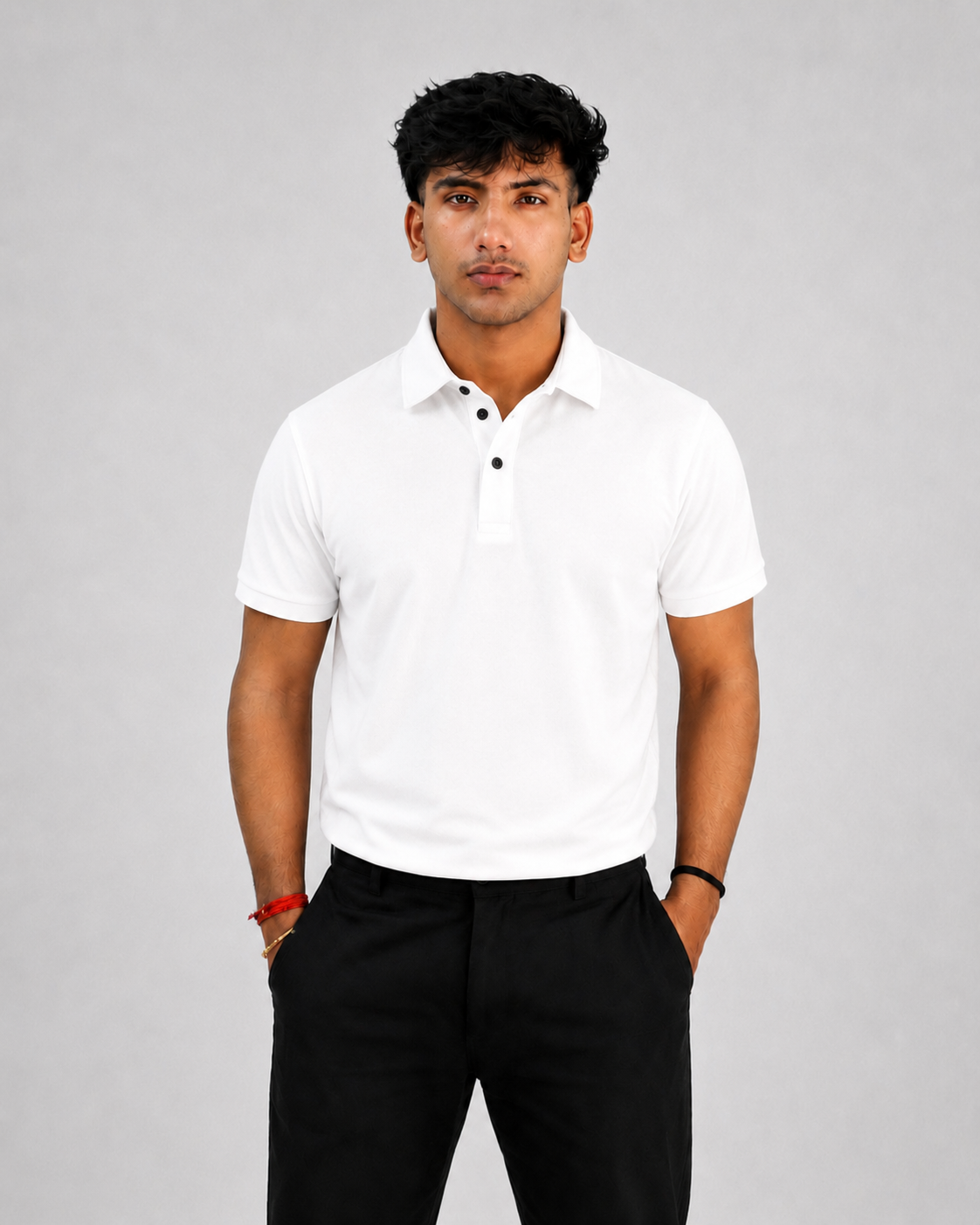 DARA Signature Polo - White