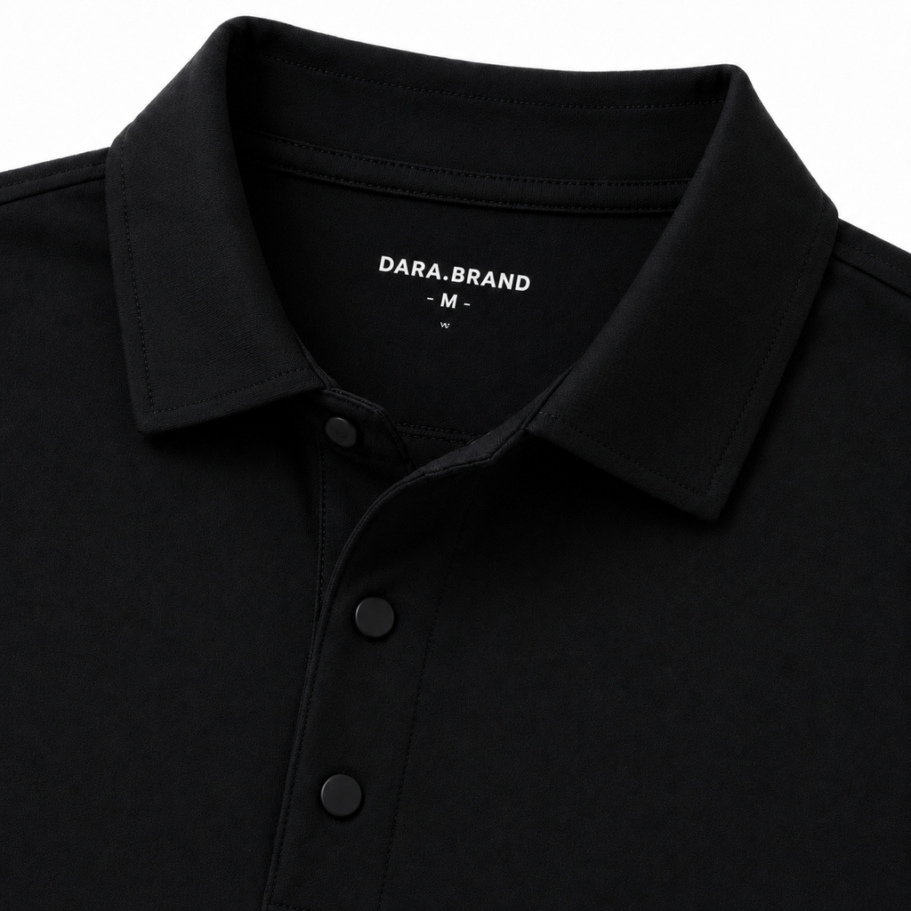 DARA Signature Polo - Black
